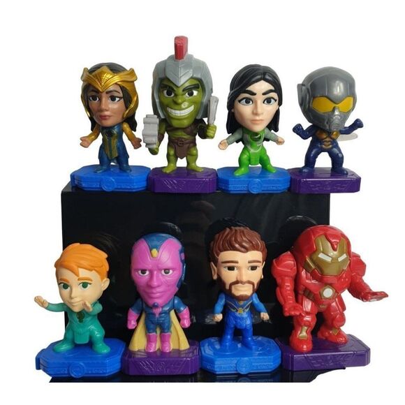 McDonalds Other - Marvel Avengers Eternals Figures Toys Bundle 8 piece Set Lot NWOT